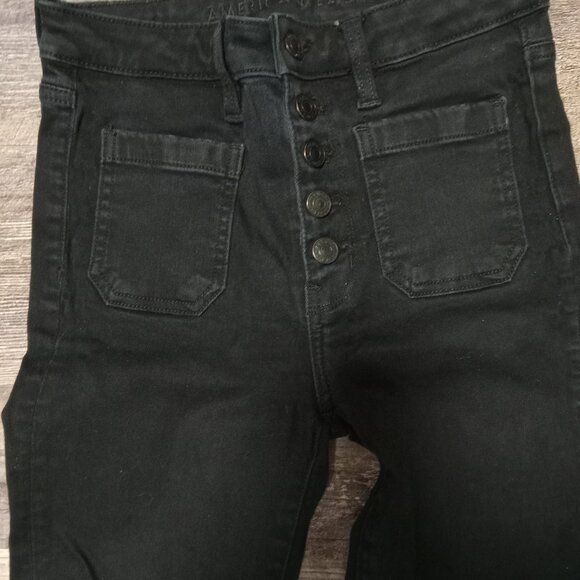 American Eagle Outfitters Denim - American eagle outfitters size 2 super high rise jeggings